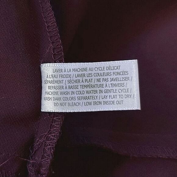 Contemporaine plum fit and flare ruffle midi skirt - Picture 7 of 11